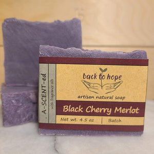 Black Cherry Merlot Soap - Back To Hope