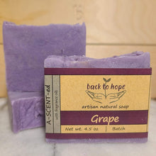 Load image into Gallery viewer, Grape Soap - Back To Hope
