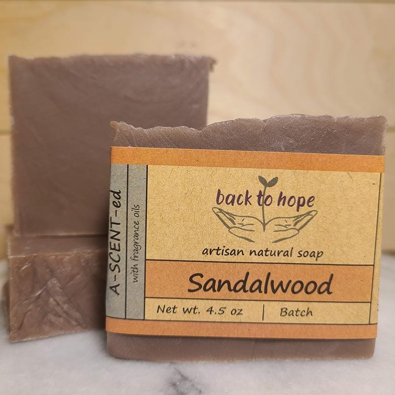 Sandalwood Soap - Back To Hope