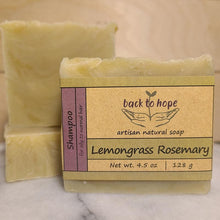 Load image into Gallery viewer, Conditioning Shampoo Bar - Lemongrass Rosemary - Back To Hope
