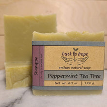 Load image into Gallery viewer, Conditioning Shampoo Bar - Peppermint Tea Tree - Back To Hope
